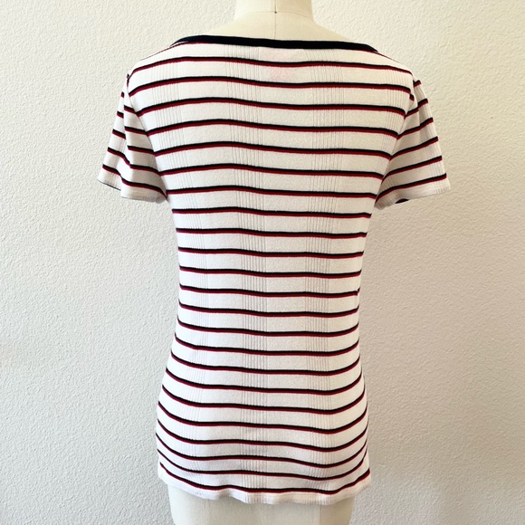 Joe Fresh Stripped Henley - Picture 6 of 8